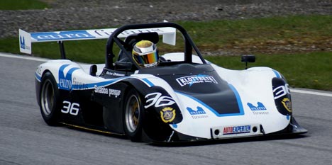 Ohlsson i sin hurtige Radical 1300 Prosport